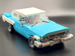 1960 Bowtie Biscayne - Medium Azure