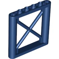 Support 1 x 6 x 5 Girder Rectangular / Dark Blue