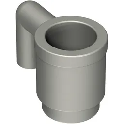 Equipment Cup / Mug [Plain] / Flat Silver