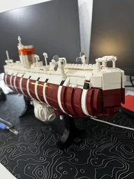 Trieste Bathyscaphe - Minifig Scale