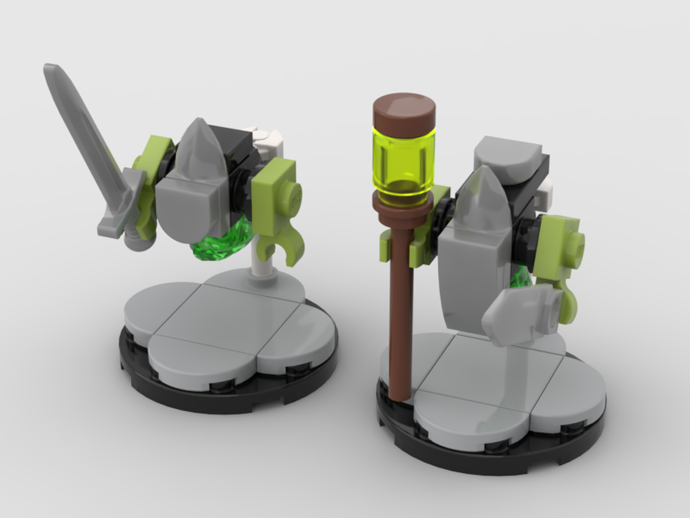 Lego Nighthaunt Knight of Shrouds and Guardian of Souls
