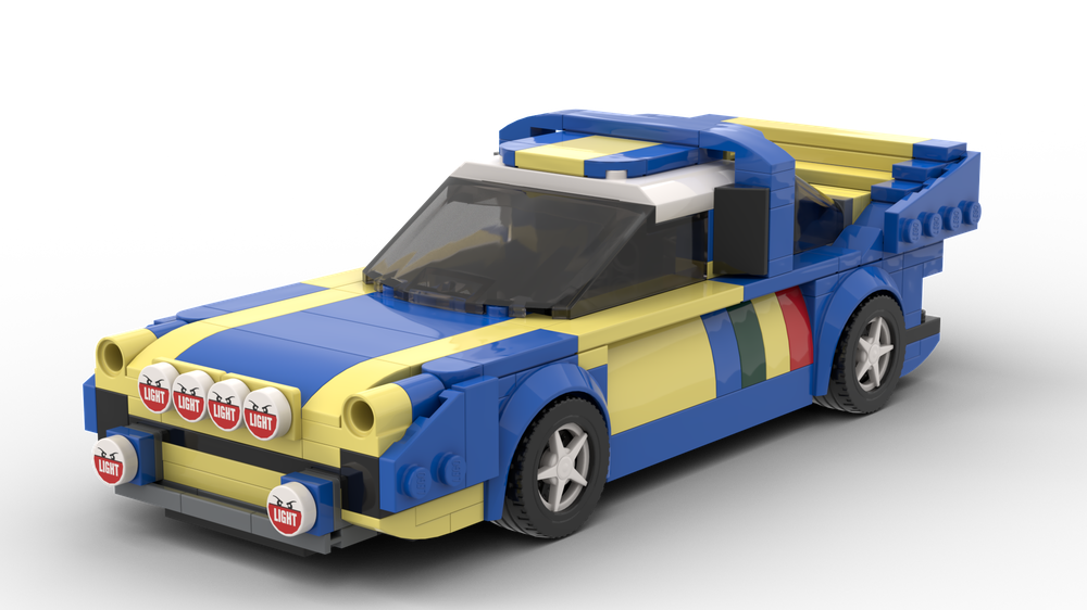Lego Ford - RS200 - Rally Car - Group B