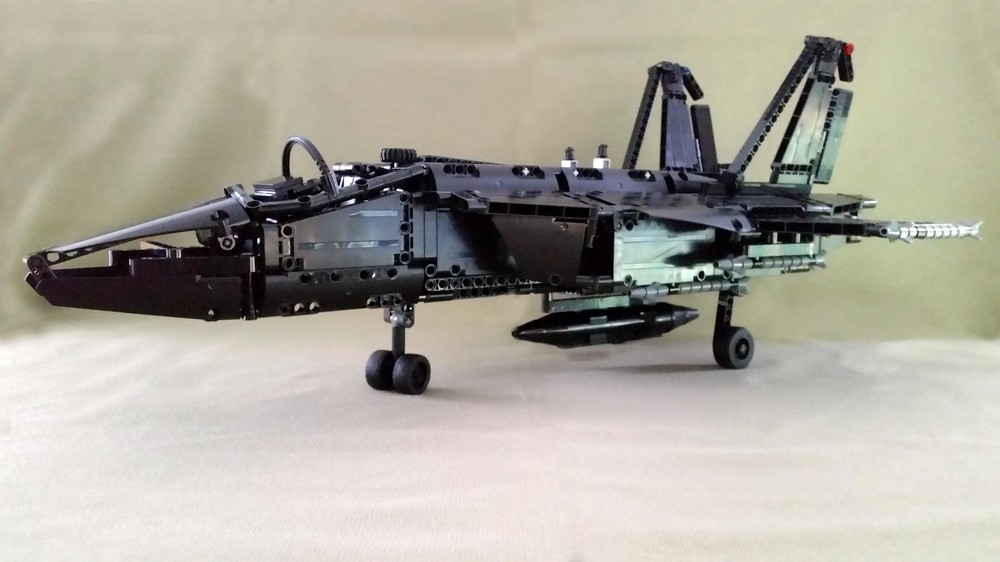 Lego Night-Fighter jet