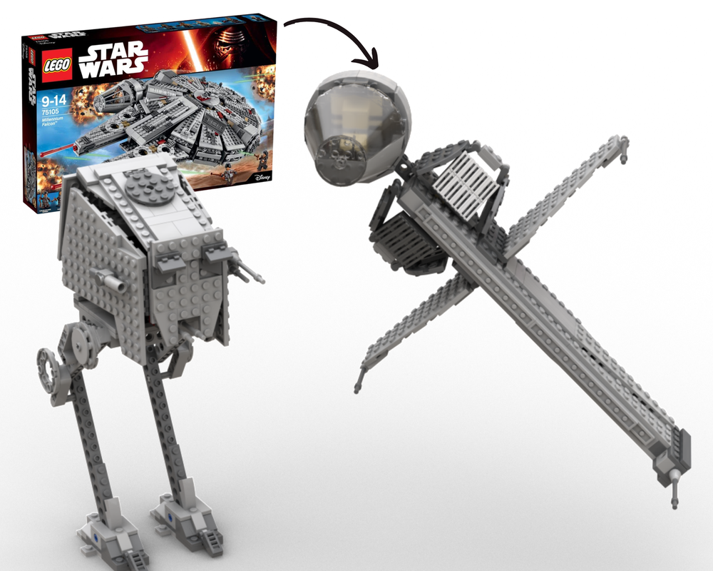 Lego 75105 AT-ST & B-Wing