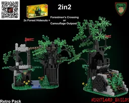 Forest Hideout Retro Pack 2in2