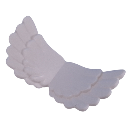 Lego Animal / Creature Body Part, Wings Double Layer with Anti-Stud / White