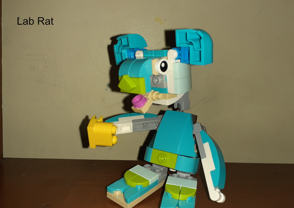 Lego Lab Rat - alt of 31128-1