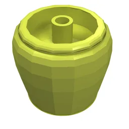 Belville / Scala, Equipment Flower Pot / Medium Lime