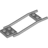 Animal / Creature Accessory, Horse Hitching, 1 x 2 Plate and 2 x 2 Plate [Studded] / Light Bluish Gray