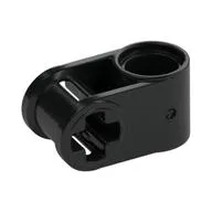 Technic Axle and Pin Connector Perpendicular / Black