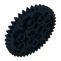 Technic Gear 40 Tooth / Black