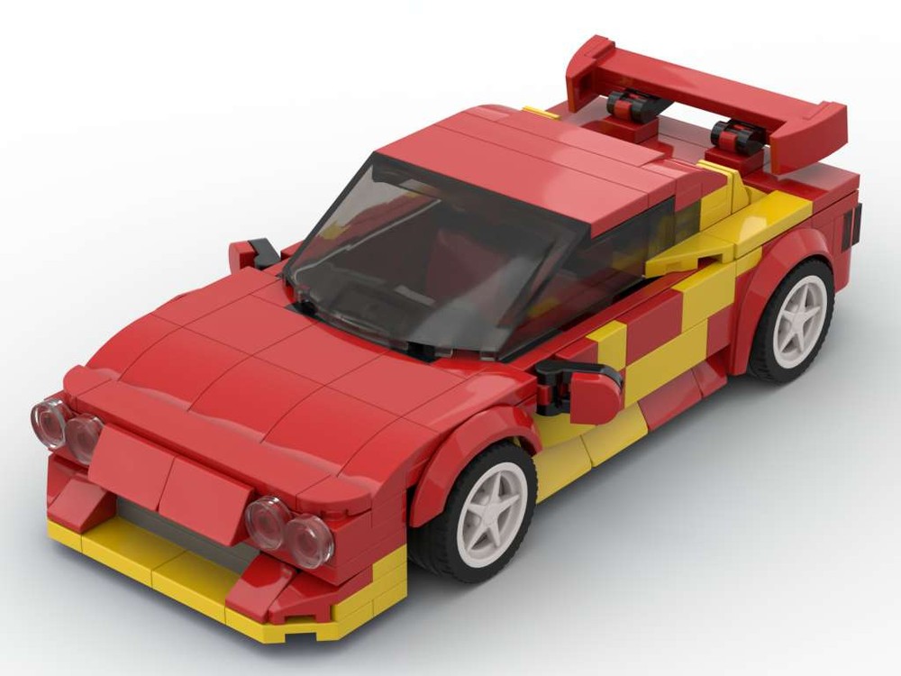 Lego Edwin's 1996 Acura Integra from The Fast and The Furious - 8 Stud Speed Champions