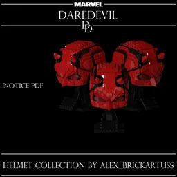 Dare Devil Cowl (Helmet Series)