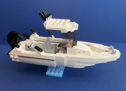 Small Center Console Boat Model