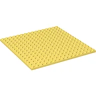 Plate 16 x 16 / Bright Light Yellow