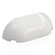 Brick Round, Curved Triple 2 x 6 x 1 2/3 / White