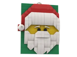 Lego Santa Portrait