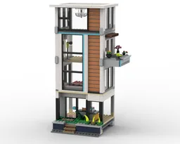 Modern 3 floor appartement