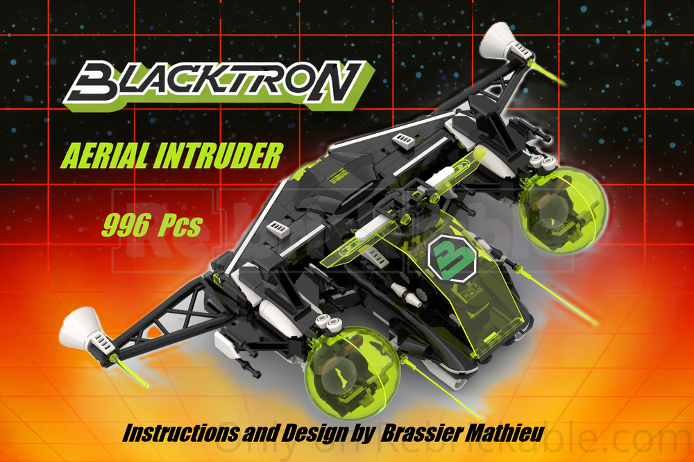 Lego Moc Aerial Intruder 6981
