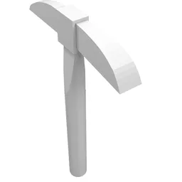 Tool Pickaxe / White