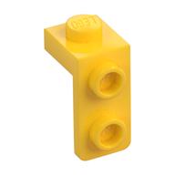Lego Bracket 1 x 1 - 1 x 2 / Yellow