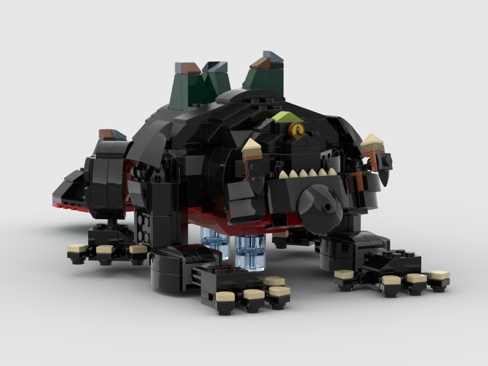 Lego Obsidian Frox (Legend of Zelda Tears of the Kingdom)