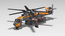 42113 D Model - Erickson S-64 Aircrane (Motorized)