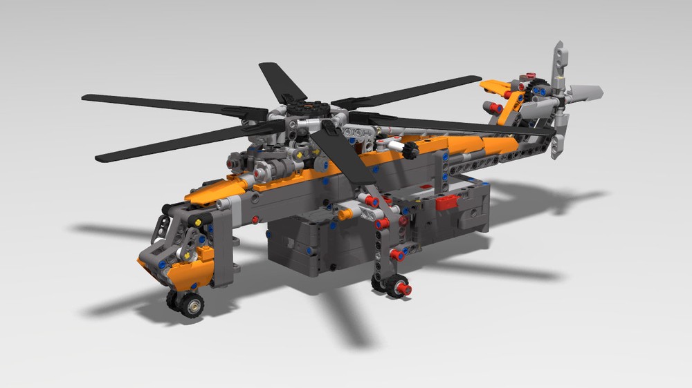 Lego 42113 D Model - Erickson S-64 Aircrane (Motorized)