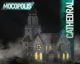 LEGO MOC Medieval Cathedral