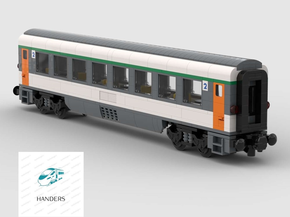 Lego French Corail 2nd class Wagon