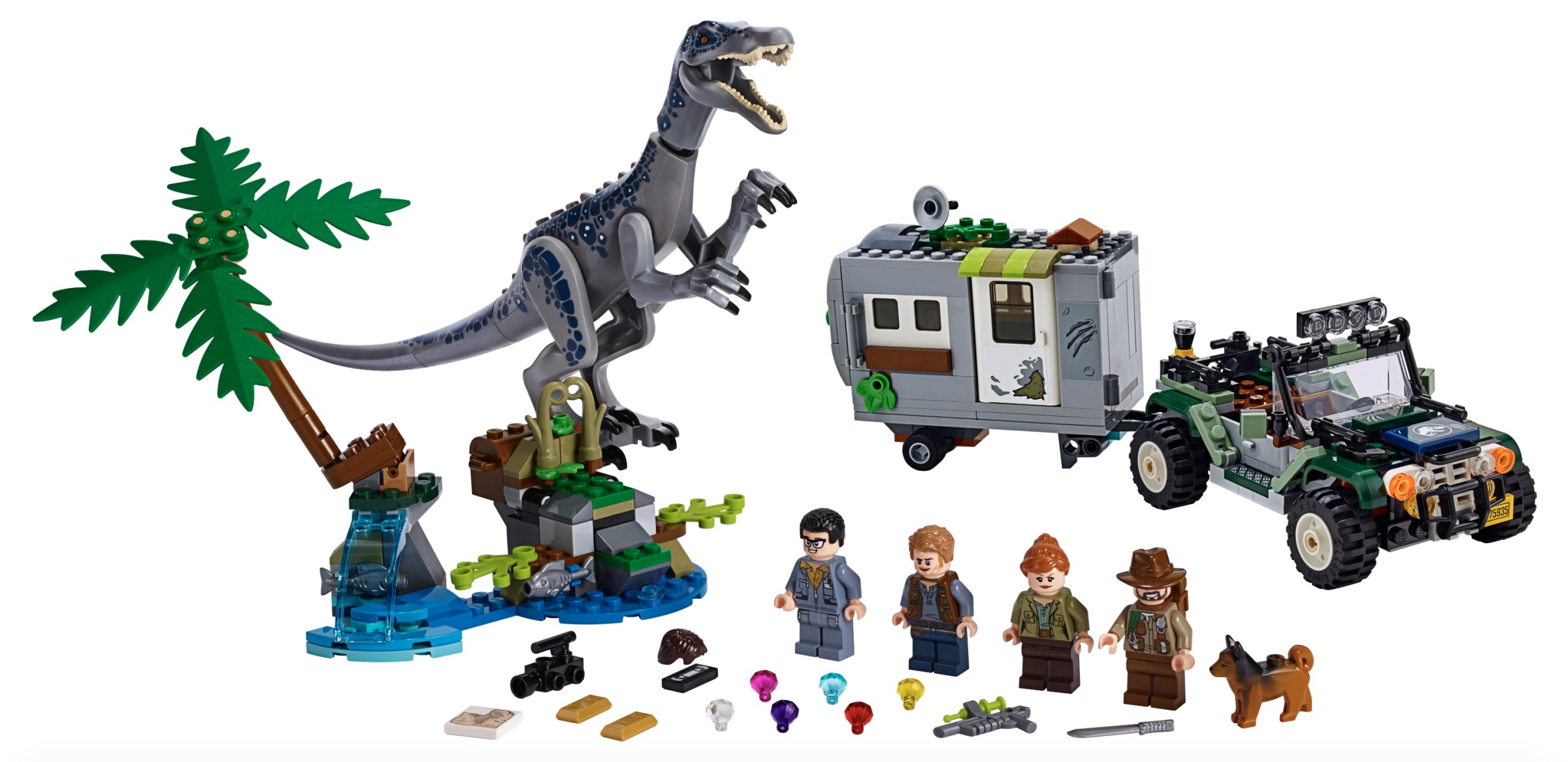 Lego Baryonyx Face-Off: The Treasure Hunt