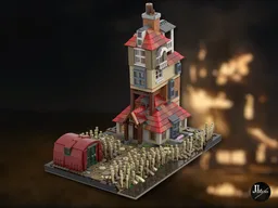 The Burrow Scenery (HP6)
