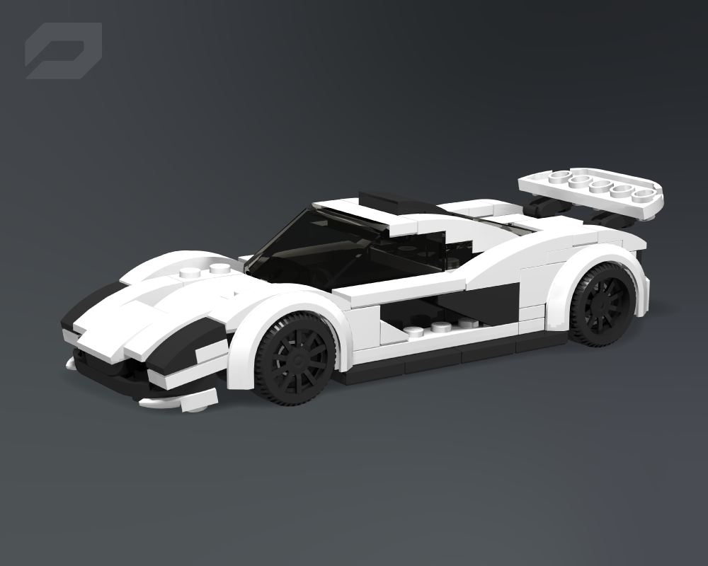 Lego McLaren P1 LM (City Scale) White