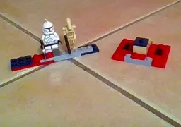 Display stand and Minifig display