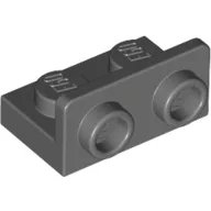 Bracket 1 x 2 - 1 x 2 Inverted / Dark Bluish Gray