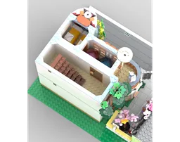 Castle Bed & breakfast and Bakery combination Modular