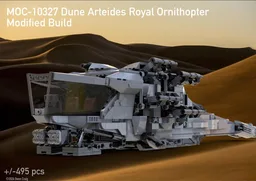 MOC-10327 Dune Ornithopter Modified Build