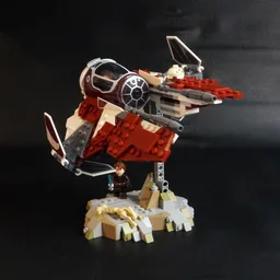 Display stand for Ahsoka's interceptor