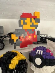 8-bit Super Mario Bros Sprite (Jumping)