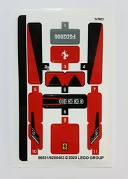 Sticker Sheet for Set 76895-1