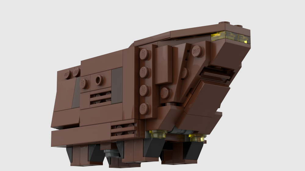 Lego Sandcrawler (Micro fleet scale)