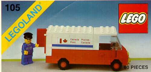 Lego Canada Post Truck