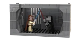 Death Star Duel Vader vs Kenobi