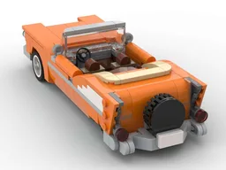 Bowtie Impala Convertible - Orange
