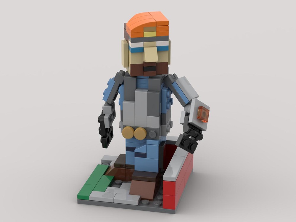 Lego VALORANT Brimstone figurine
