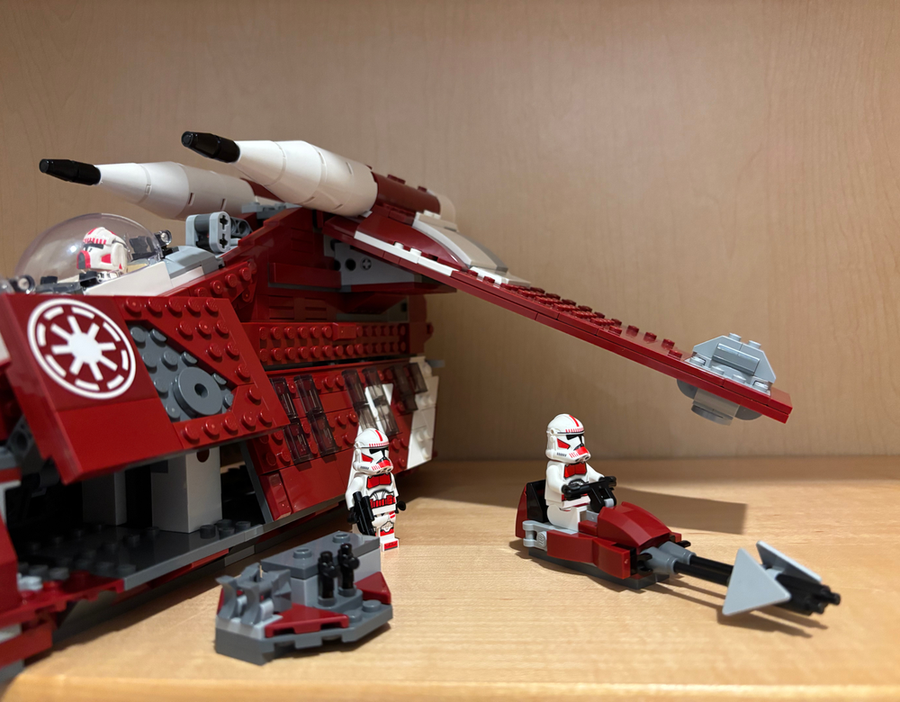 Lego Coruscant Gunship Upgrades