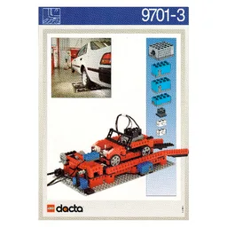 Activity Booklet 3 - Car Testing Station - Set 9701 / [No Color/Any Color]