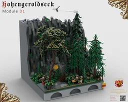 D1 Castle Hohengeroldseck - Landscape (Castle Part 1)