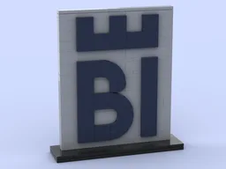 Bielefeld Logo as stand / als Aufsteller