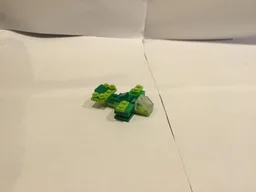 mini green plane